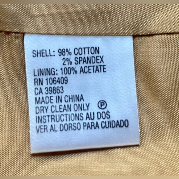 GREAT TAHARI ARTHUR S. LEVINE CORDUROY WOMEN JACKET - Picture 5 of 8